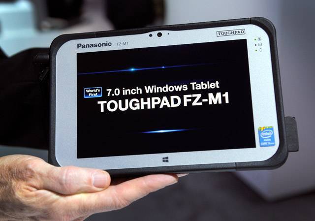 Toughpad FZ-M1 - мощный, противоударный планшет то Panasonic