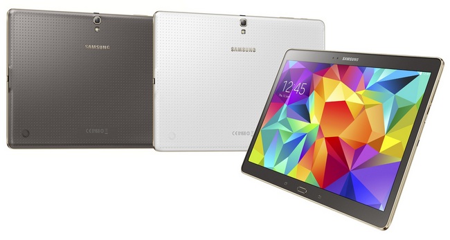 Samsung представила планшет Galaxy Tab S с экраном Super AMOLED