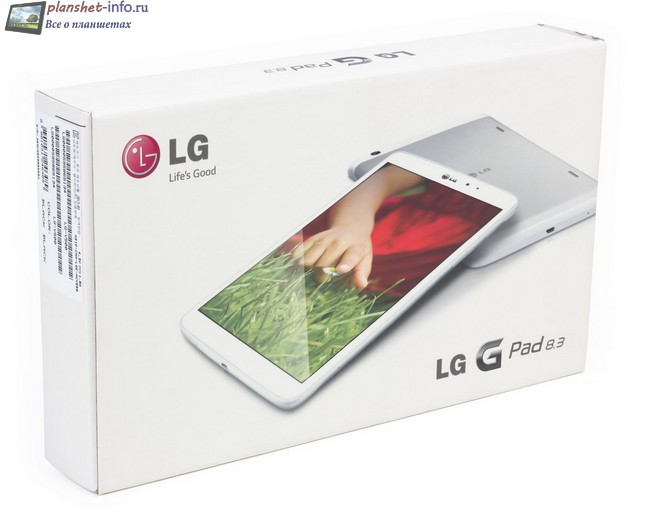комплектация LG G PAD 8.3 V500 