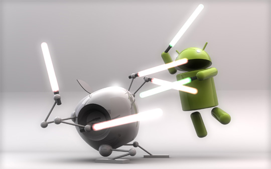 Наблюдается спад Android и рывок iOS