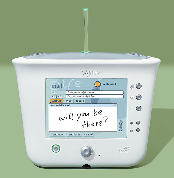 3Com Audrey - один из первых интернет-планшетов (2000 год)