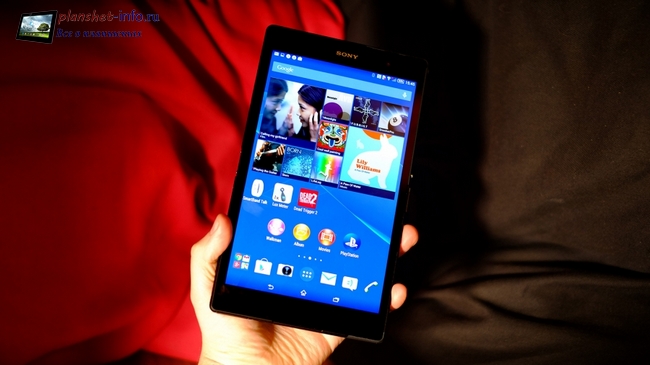 Экран Xperia Z3 Tablet Compact