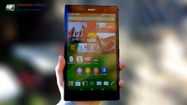 Обзор планшета Xperia Z3 Tablet Compact