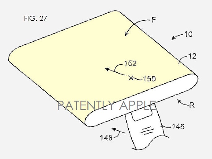 Apple разработала и запатентовала гибкие дисплеи для мобильных устройств